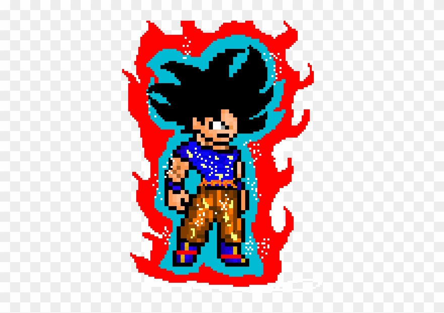 Goku Ultra Instinct - Illustration Clipart