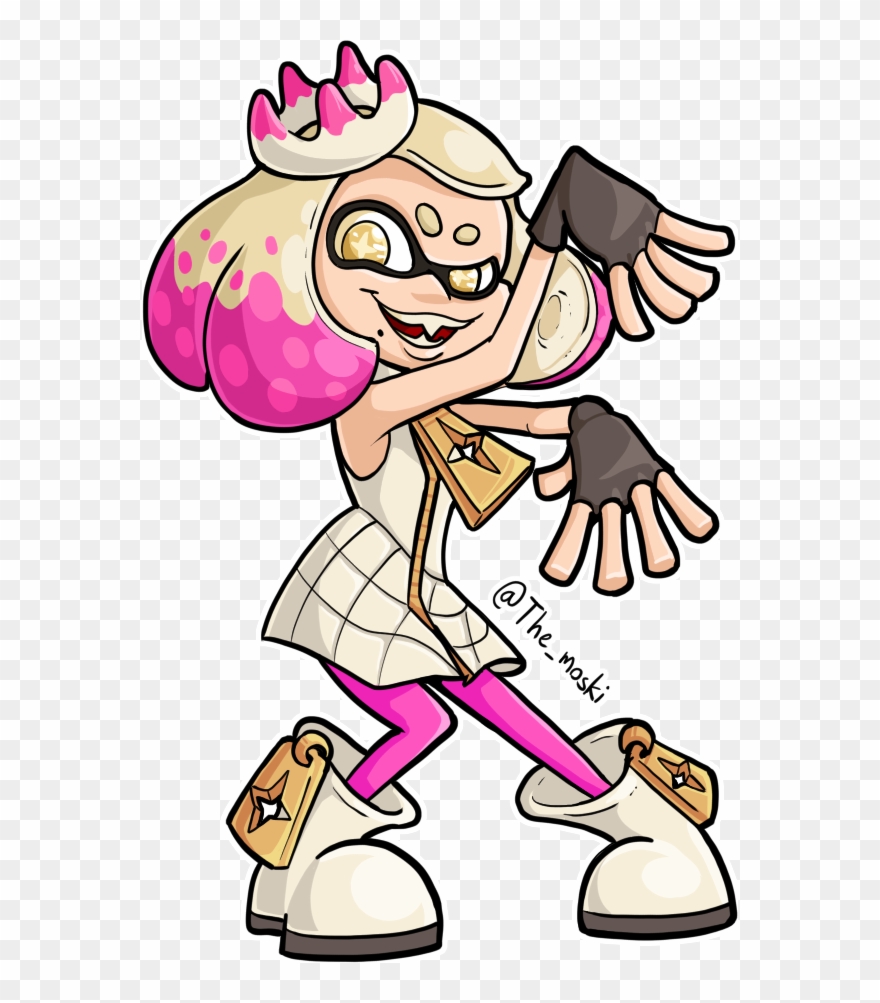 I Included Pearl From Splatoon 2 In My Banner Since - Cartoon Clipart