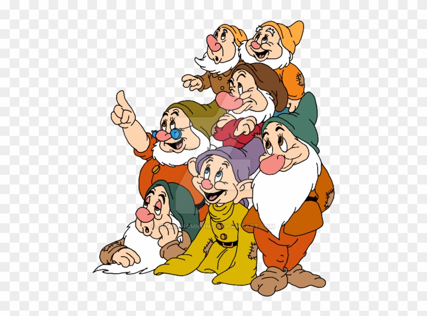 Seven Dwarfs By Jemmahammond - 7 Dwarfs Clip Art - Png Download
