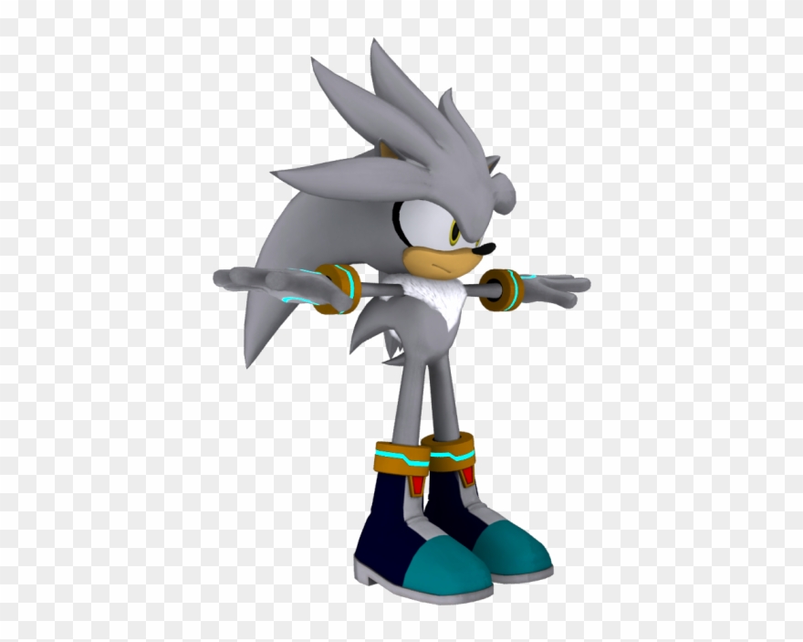 Download Zip Archive - Silver The Hedgehog Sonic Forces Clipart