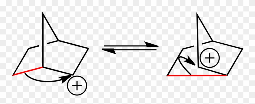 Norbornyl Cation Classical Rapid Equilibrium - 2-norbornyl Cation Clipart