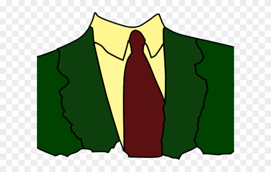 Cartoon Suit And Tie Clipart