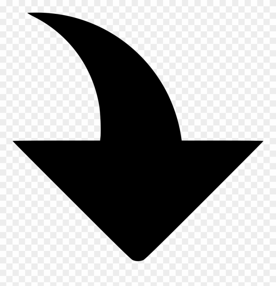 Png File Svg - Arrow Pointing Right Then Down Clipart