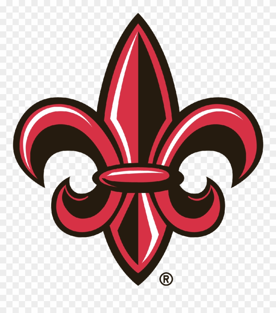 University Of Louisiana At Lafayette Ul Lafayette Fleur De Lis Clipart 3722860 Pinclipart