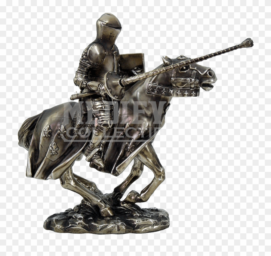 Medieval Knight Png Pic - Knight On Horse Statue Clipart