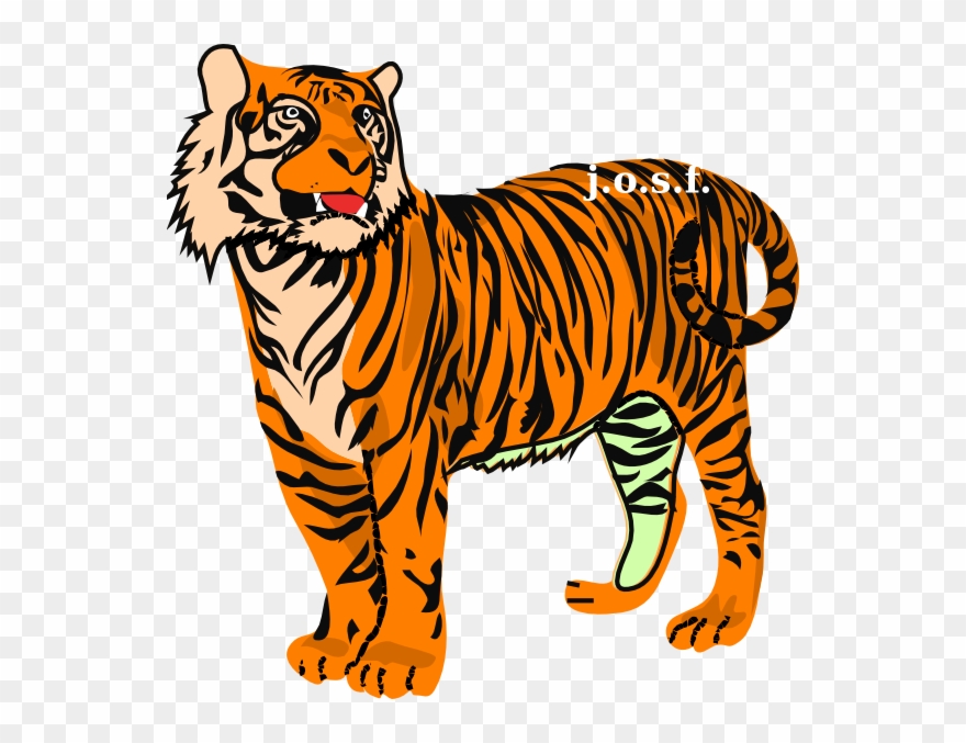 J - O - S - F - Clip Art - Tiger Clipart Png Transparent Png