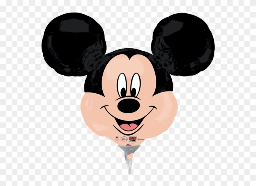 Globo Mickey Cabeza - Caras De Mickey Mouse Clipart