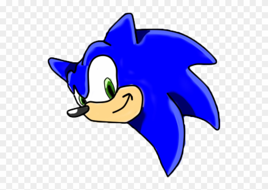 Sonic The Hedgehog Head, Www - Sonic Head Png Clipart