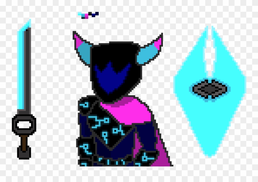 Futuristic Knight - Illustration Clipart