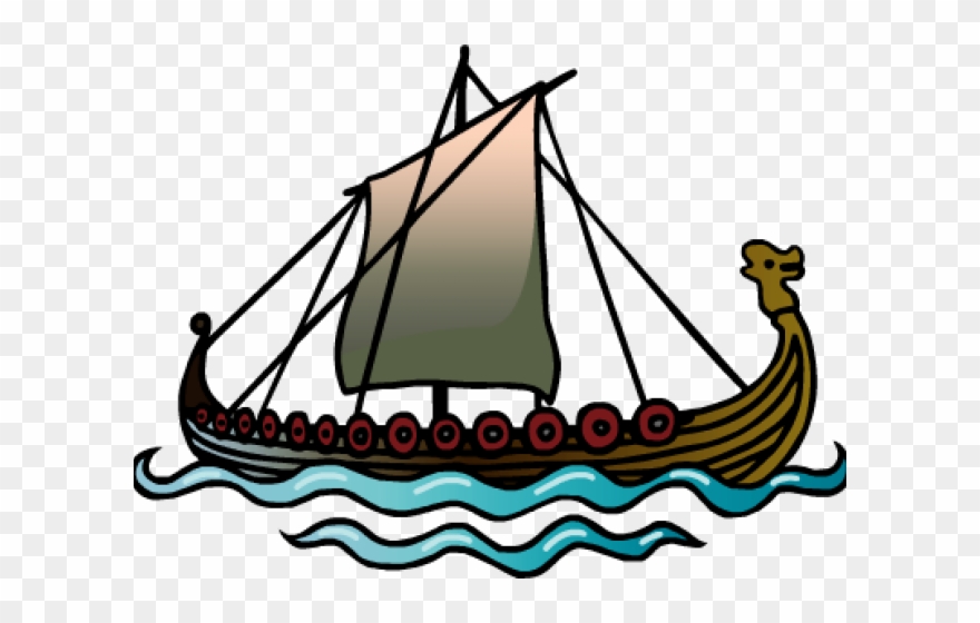 Egypt Clipart Ancient Trade - Viking Ships - Png Download