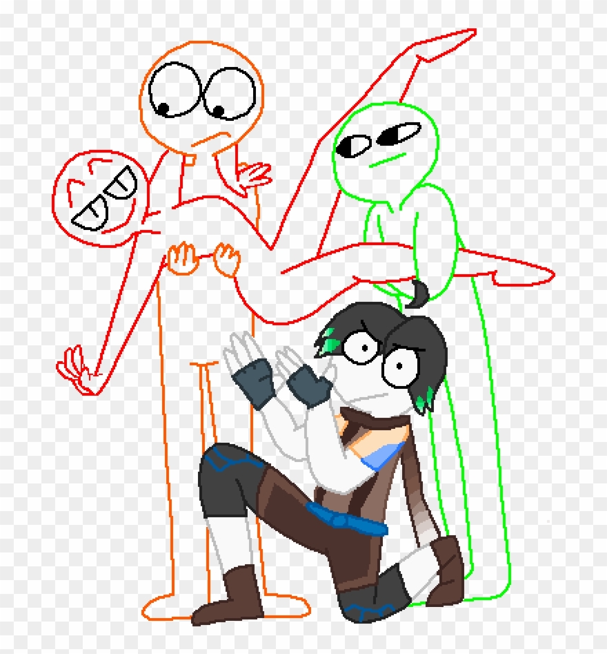 Add Yourself As A Sans - Squad Goals Drawing Meme Clipart