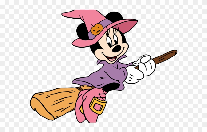 Cat Clipart Cowboy - Minnie Mouse Halloween Svg Free - Png Download