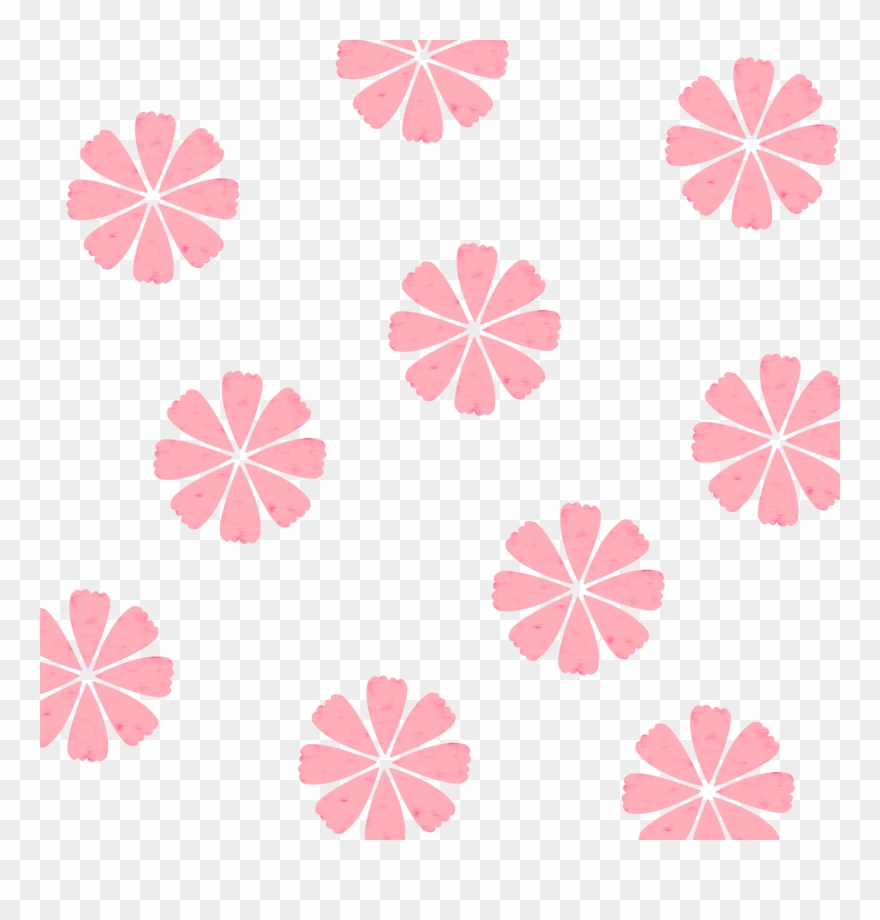 Simple Creative Fresh Cherry Blossom Png And Psd - Floral Design Clipart