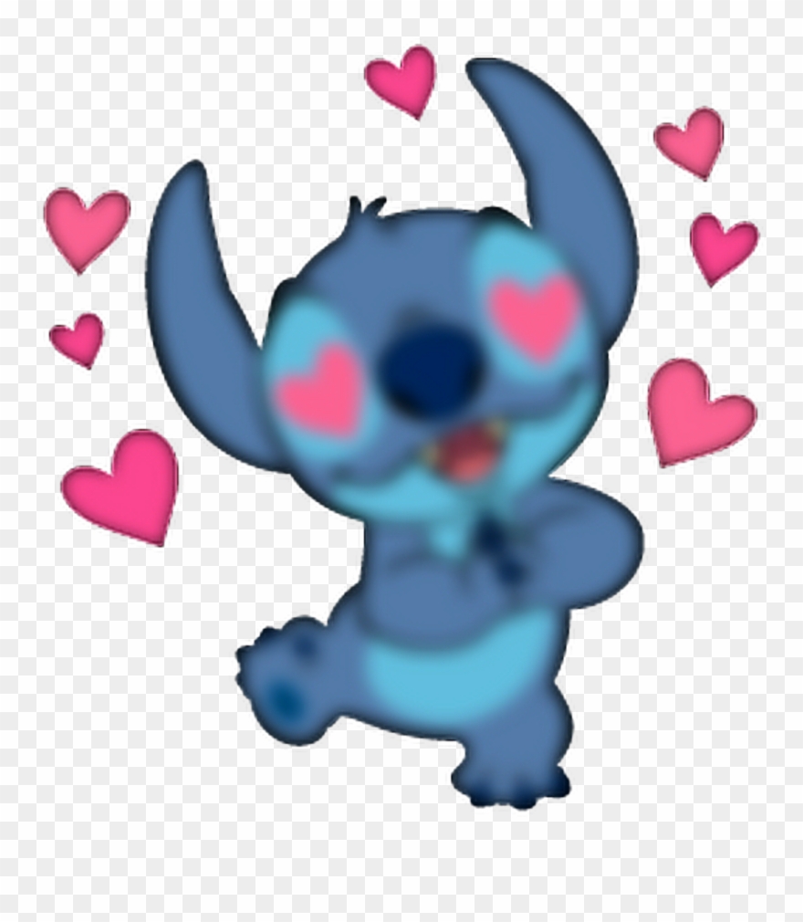 Stitch Sticker - Imagenes De Stitch Enamorado Clipart