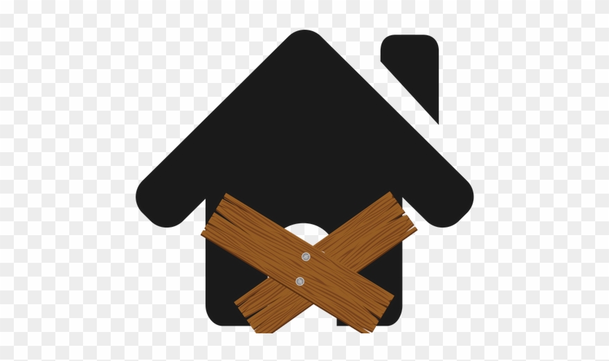 Evicted House - Home Clipart