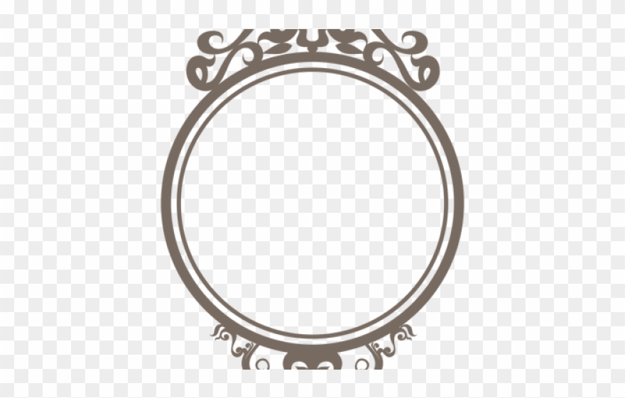Frame Clipart Transparent Background - Round Frame Logo - Png Download