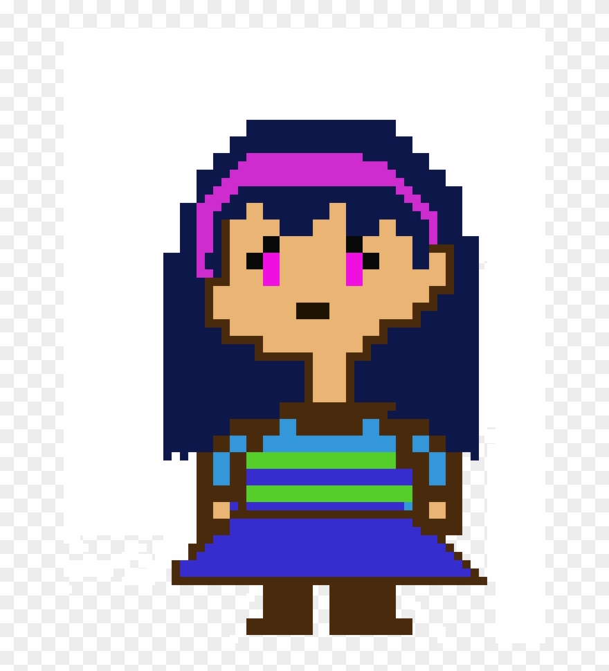 Tia - Undertale Frisk And Chara Game Clipart