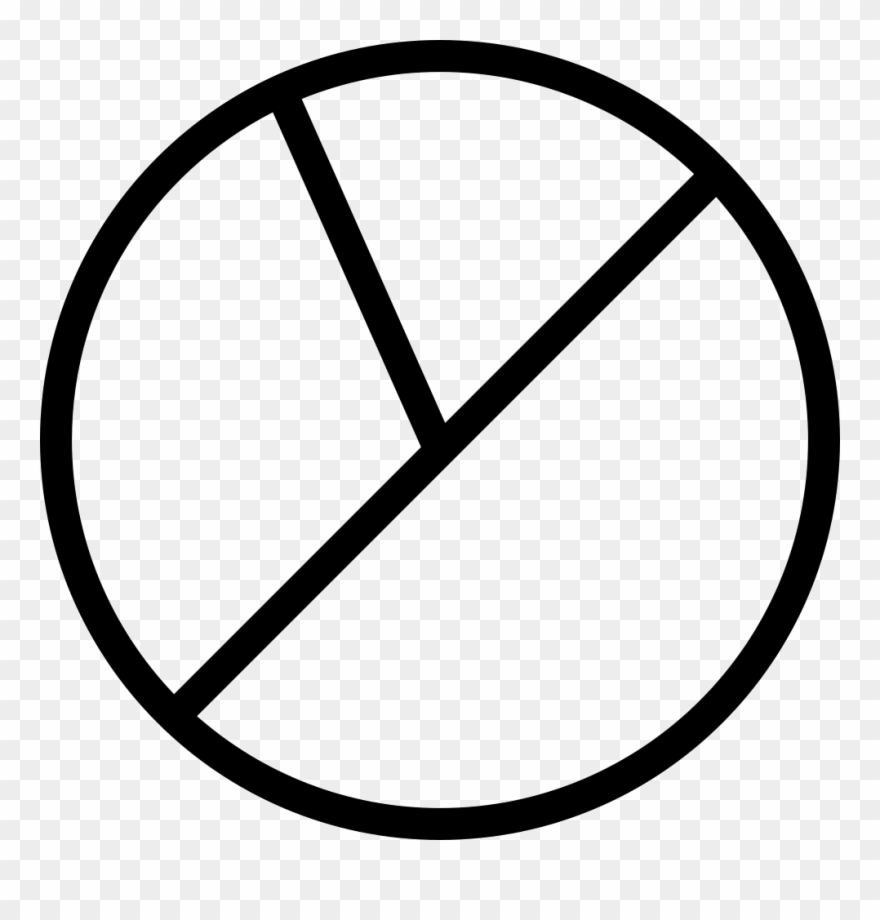 Three Pieces Pie Chart Comments - Say No To Sexual Harassment Clipart