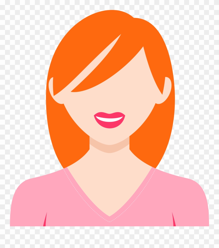 User Profile Avatar Scalable Vector Graphics Icon - Woman User Clipart