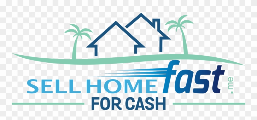 Sell Home Fast For Cash Logo Clipart