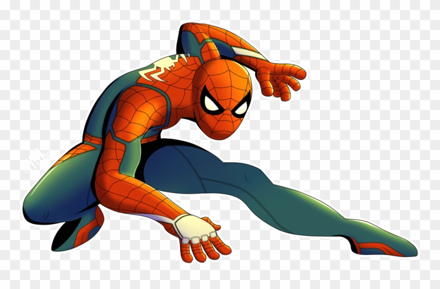 Ps4 Spider-man By Lucarioocarina - De Spiderman Playstation 4 Clipart