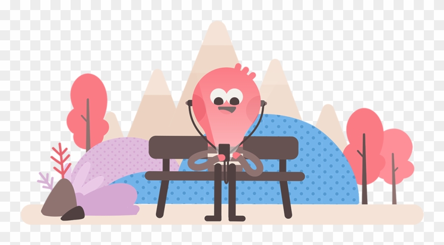 Morning Meditation - Cartoon Clipart