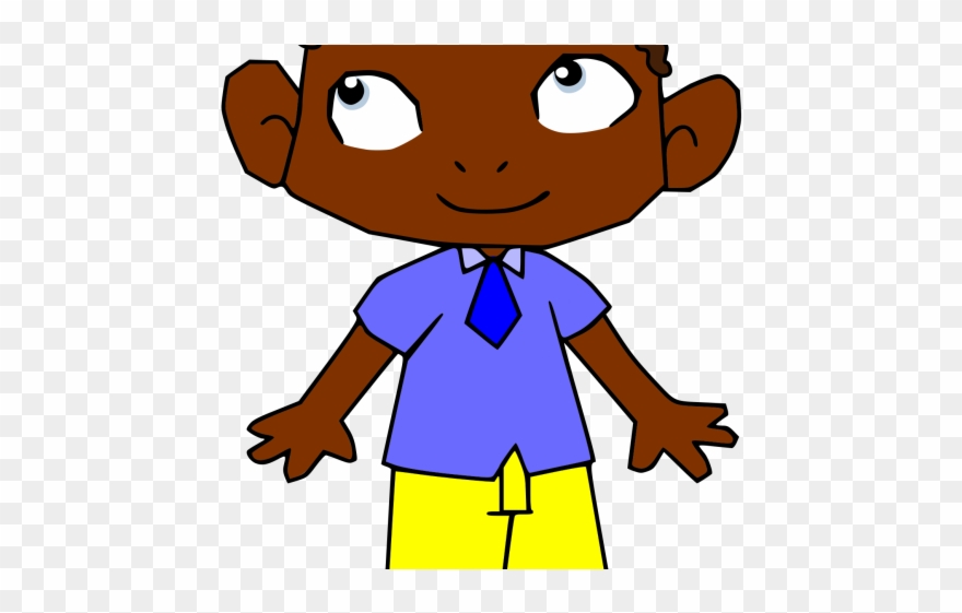 Ear Clipart Comic - Black Cartoons With Big Ears - Png Download