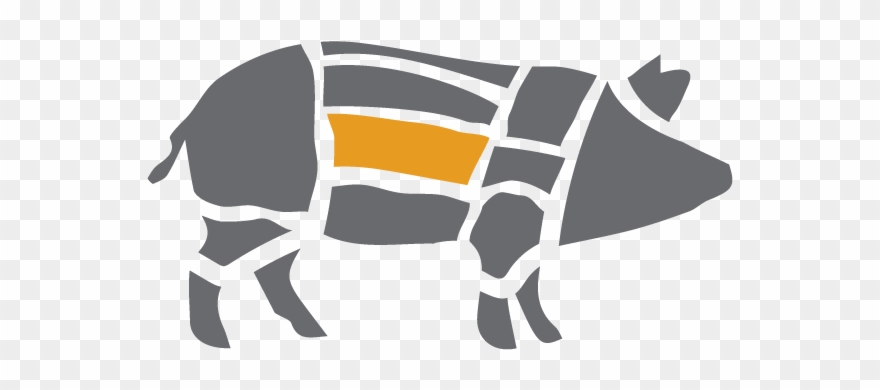 Pork Spare Ribs - Bull Clipart