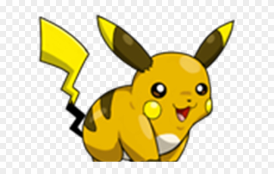Pikachu Clipart Roblox - Pokemon Raichu - Png Download