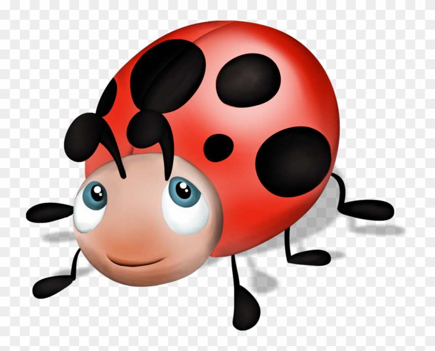 Ϧugs ‿✿⁀ Ladybug Picnic, Clipart, Bug Art, Painted - Mariquita De Ladybug - Png Download