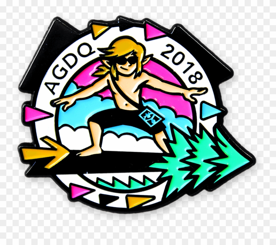 Agdq 2018 Pin Clipart