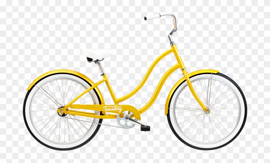 Drawn Bicycle Beach Bike - Electra Cruiser Fenders Clipart