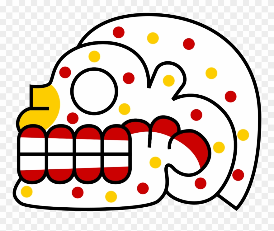 Open - Miquiztli Aztec Clipart