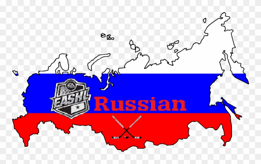 Eashl Russian - Russian Flag And Country Clipart