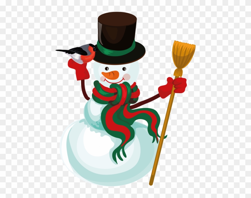 Snowman - Vector Graphics Clipart