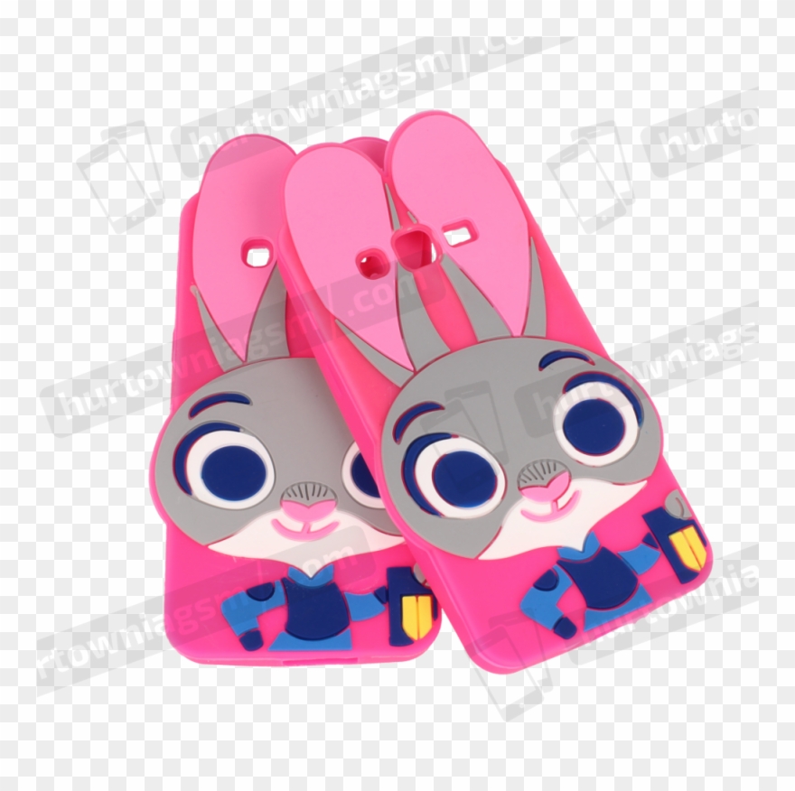 3d Case Bunny Huawei P9 Pink - Cartoon Clipart