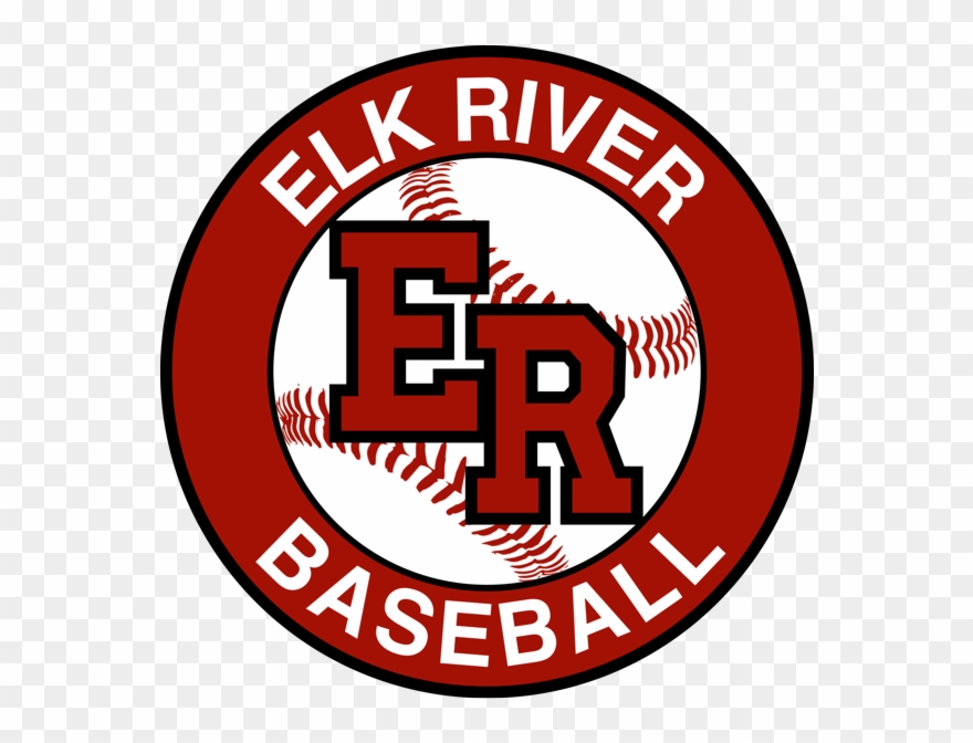 Elk River Baseball Logo Clipart