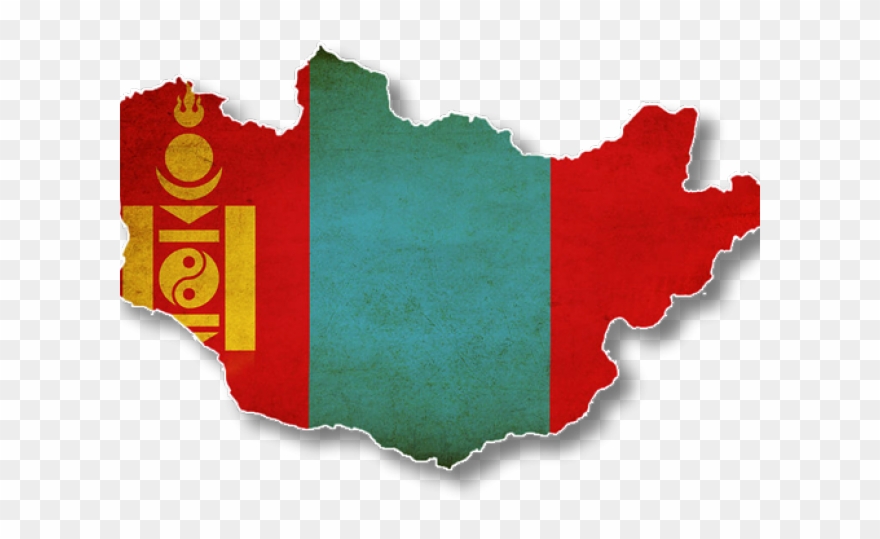 Mongolia Flag Clipart