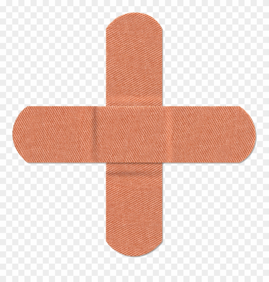 Banda Png - Bandage Cross Clipart