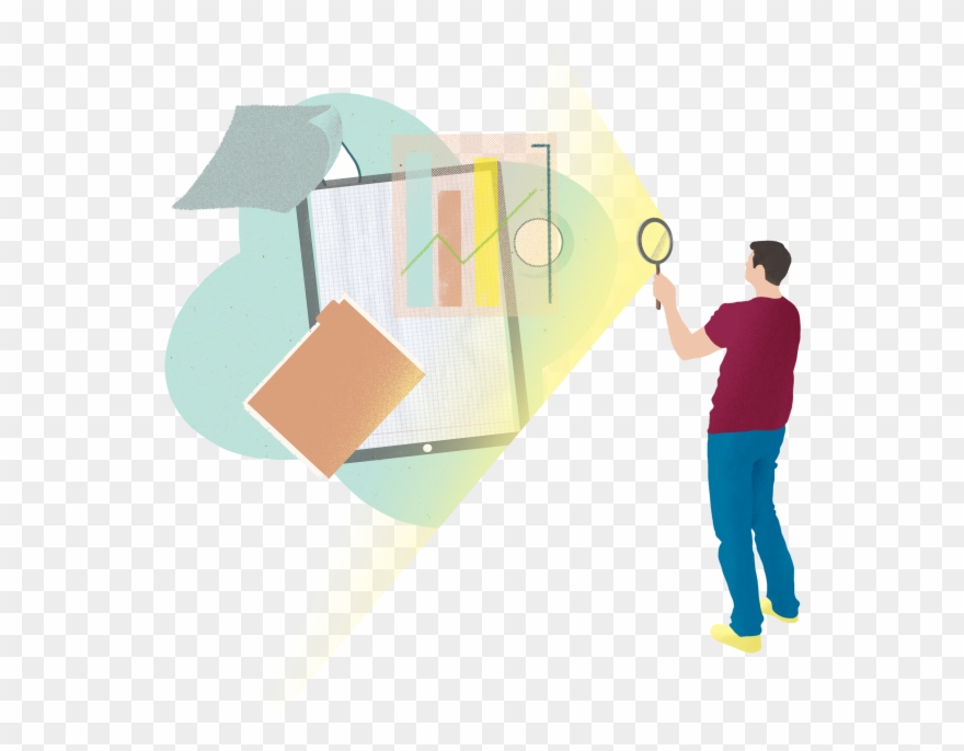 Veterinarian Analysing Vital Data - Play Clipart