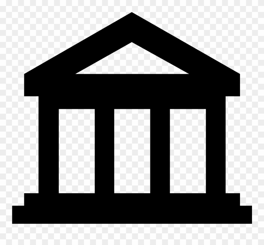 Bank Clipart Bank Statement - Noun Project Bank Icon - Png Download