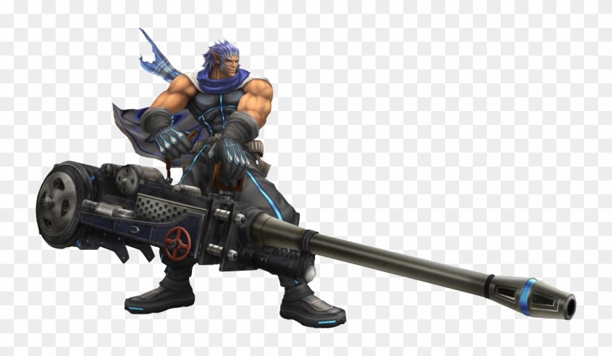 Dirge Of Cerberus Final Fantasy Vii Enemies - Final Fantasy Dirge Of Cerberus Azul Clipart