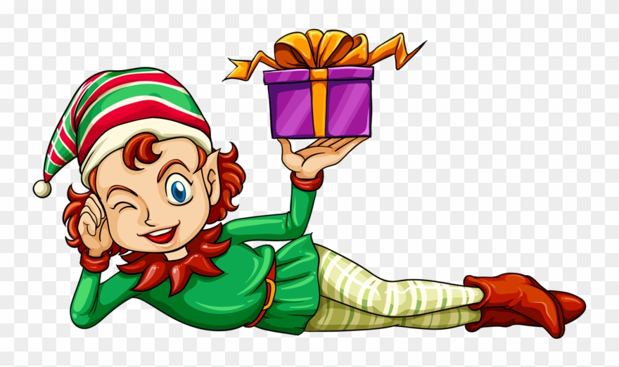 Elves ‿✿⁀○ - Happy Elves Clip Art - Png Download