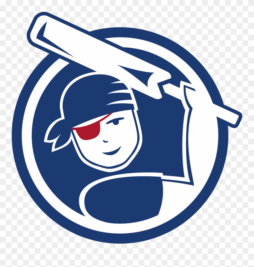 Rhhcc Pirates Coaching Logo White - Girls Cricket Team Logos Clipart