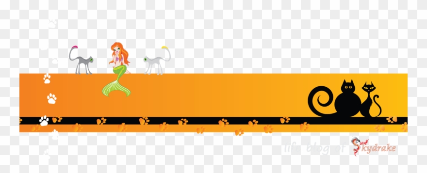 Cat Eat Fish - Design Clipart