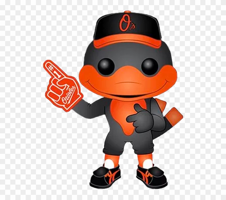 The Oriole Bird Baltimore Orioles Funko Pop Vinyl Figure - Baltimore Orioles Clipart