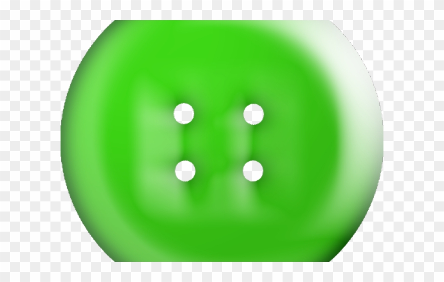 Button Clipart Green - Circle - Png Download