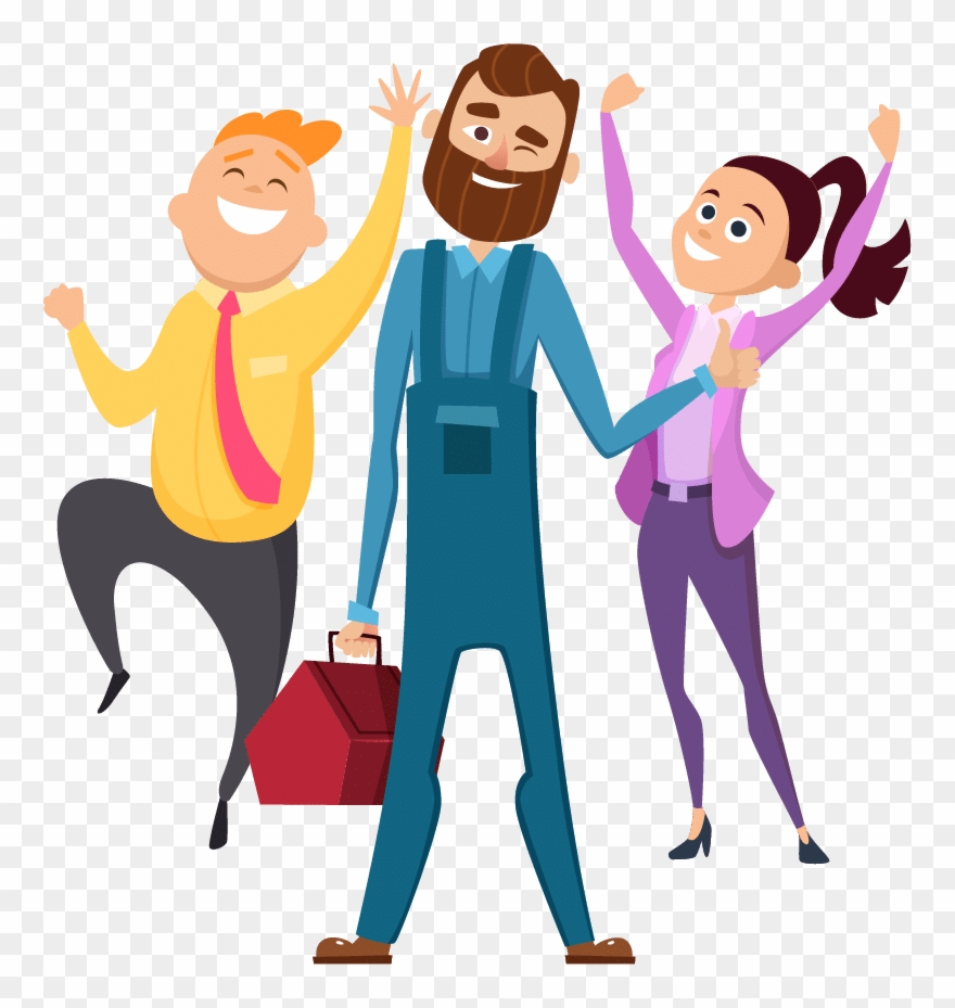 So Come And Join Our List Of Happy Clients And Choose - Happy Pose Clipart