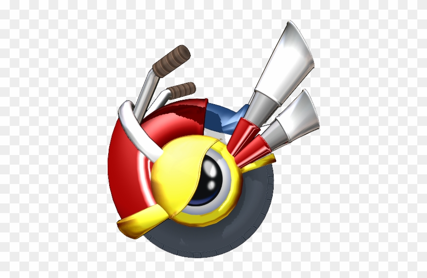 Wheelie Bike Model - Wheelie Kirby Clipart