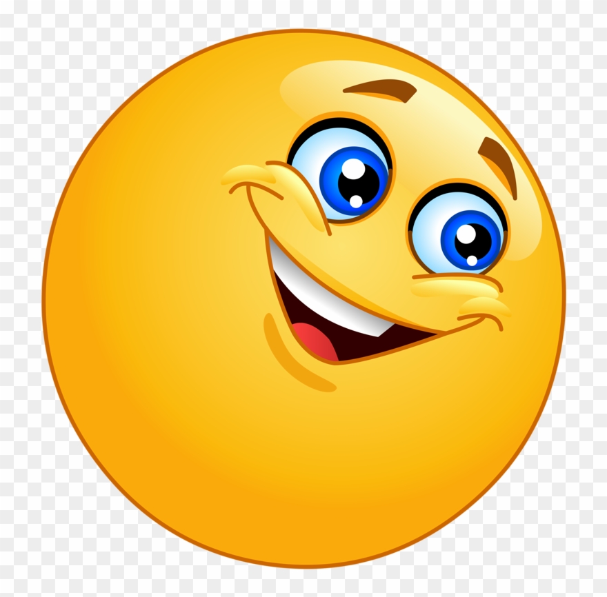 Equals Sign Orange Round Icon Clip Art At Clker - Feeling Loved Smiley - Png Download